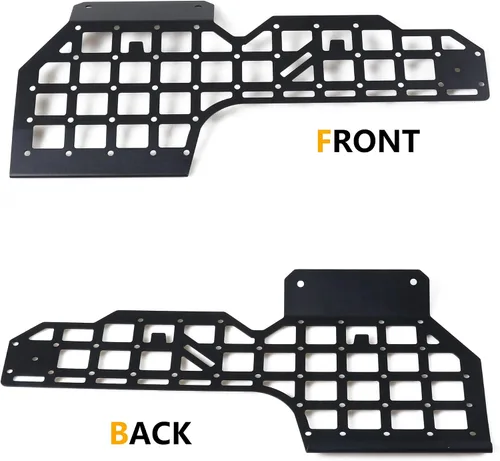 Vista 8 de Molle Panel para Ford Bronco 2021 2022 2023 2024 2025 2/4 puertas Accesorios interiores de 2/4 puertas, almacenamiento de consola central