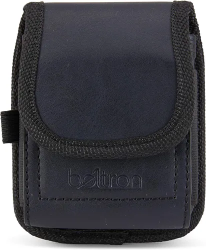 Vista 3 de BELTRON Funda de piel compatible con Motorola RAZR+ 2025 2024 2023, Samsung Galaxy Z Flip 7/6/5/4/3 con trabilla de cinturón resistente, clip