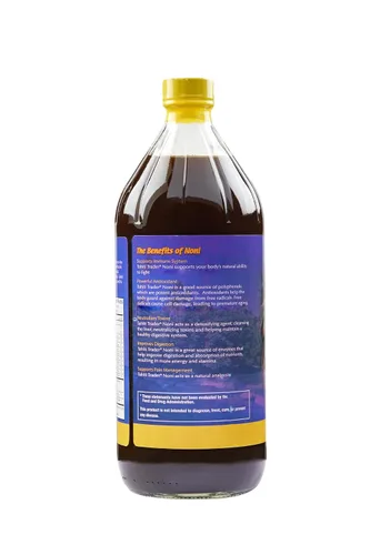 Vista 4 de TAHITI TRADER Mix & Match - Jugo original de noni de alta potencia y 100% Noni Island Style - Jugo orgánico antioxidante superalimento que apoya