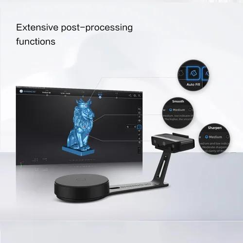 Vista 4 de Einstar Escáner 3D y nueva versión EinScan-SE V2 Desktop 3D Scanner Bundle