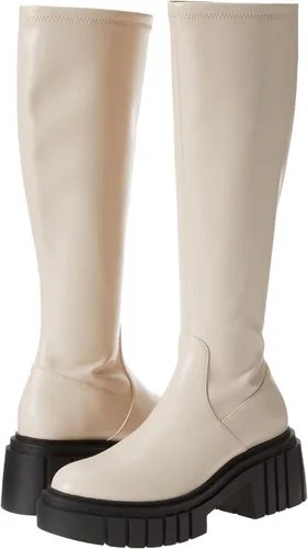 Vista 7 de The Drop Kennedy - Botas de plataforma con suela de lengüeta para mujer