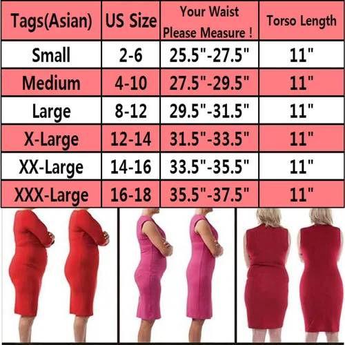 Vista 2 de SAYFUT Waist Trainer for Women Corset Cincher Body Shaper Tummy Control Girdle Trimmer