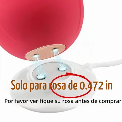 Vista 5 de Cargador Rose de repuesto, cargador magnético de pie de 0.472 in