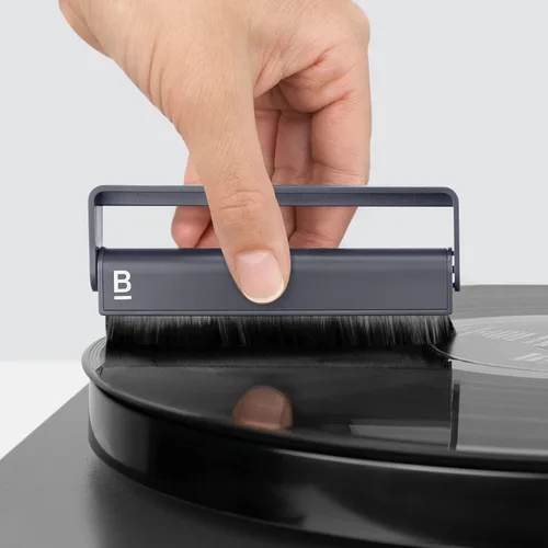 Vista 6 de Boundless Audio Kit de limpieza de discos – Paquete de cepillo limpiador de discos de vinilo con cepillo limpiador de lápiz capacitivo – Kit