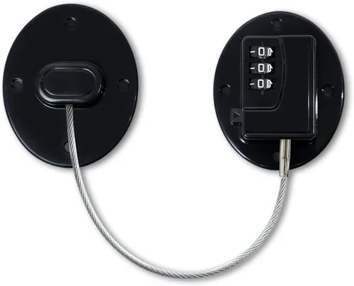 Vista 8 de AOSITE Cerradura digital sin llave: pestillos multiusos a prueba de niños para refrigerador, congelador, gabinete, cajón y armario, cerradura