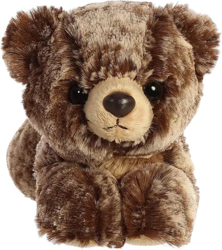 Vista 5 de Aurora Adorable Mini Flopsie Brownie Bear - Mini compañeros listos para aventuras juguetonas - para niños de todas las edades, niños pequeños