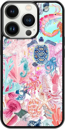 Vista 340 de Funda de teléfono Qizijio estilo azteca a prueba de golpes y protectora para iPhone 7/8/SE