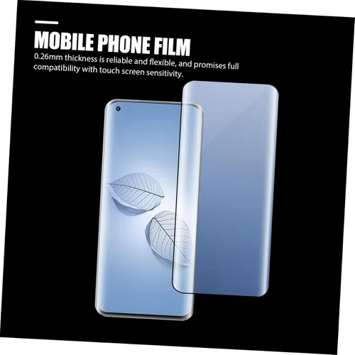 Vista 8 de Hemobllo 4 unids Película Templada Teléfono Móvil Protectores de Pantalla Película Protectora Smartphone Película Protectora Teléfono Celular
