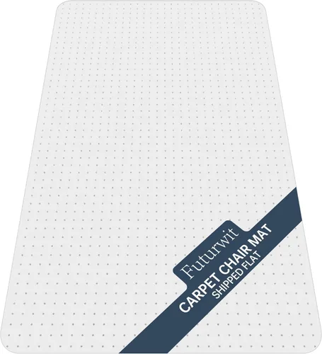 Vista 18 de Tapete para Silla de Oficina para Alfombra, 30" x 48" Tapete Protector de Alfombra de Pelo Bajo para Silla de Oficina, Tapetes de Oficina Bajo