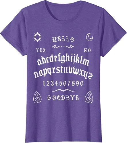 Vista 10 de Camiseta inspirada en la tabla Spirit Board Ouija Asphalt Grey