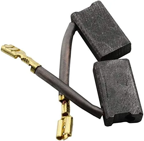 Vista 2 de Escobillas de carbón para DeWalt DW706 Powertools - Con parada automática, cable y conector - Reemplaza 381028-02