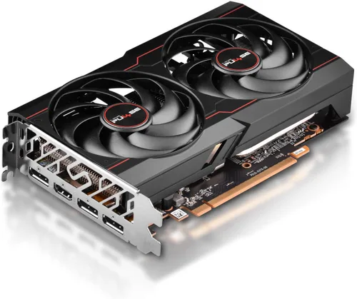 Vista 7 de Sapphire Pulse AMD Radeon RX 6600 Gaming 8GB GDDR6 HDMI/Triple DP tarjeta gráfica