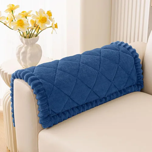 Vista 31 de Smiry Couch Cover for Dogs, Non Slip Washable Pet Sofa Protector for Large Dogs, Cats, Fuzzy Plush Sofa Covers Backrest & Armrest, Against Fur, Dirt