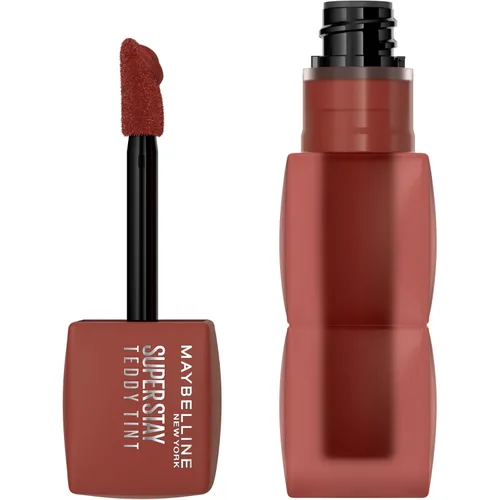 Vista 12 de Maybelline Super Stay Teddy Lip Tint, Endgame, Mauve-Berry