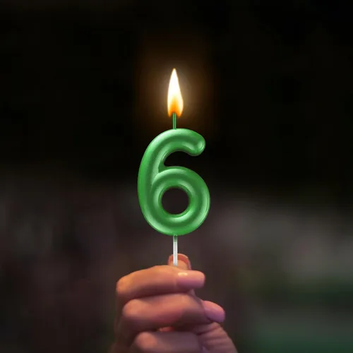 Vista 140 de Velas de número 9 arcoíris con número 3D para decoración de fiesta de pastel de cumpleaños, suministros de celebración de aniversario de boda