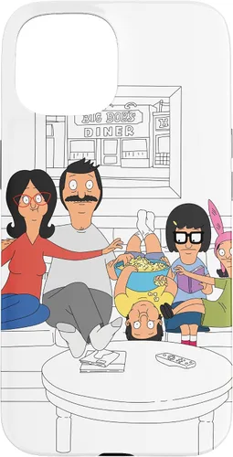 Vista 6 de Bob’s Burgers Bob Linda Gene Tina Louise Living Room Case for iPhone 17