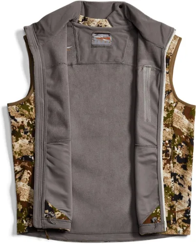 Vista 2 de SITKA Gear Men's Stratus Windstopper Water Repellent Ultra-Quiet Fleece Hunting Vest