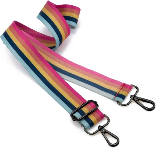 Vista 6 de ZOOEASS Hebillas de níquel Correa ancha para el hombro ajustable de repuesto para cinturón de pistola, hebilla de guitarra estilo bandolera