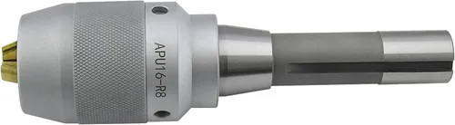 Vista 3 de Earl Diamond Super Heavy Duty APU16 1/32-5/8 pulgadas R8 Shank Precision Integrated Keyless Drill Chuck