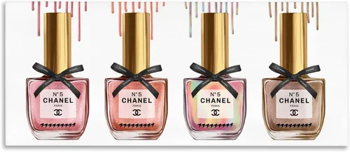 Vista 10 de Esmalte de uñas glamuroso, impresión de moda, lienzo de 13 x 30 pulgadas Lona