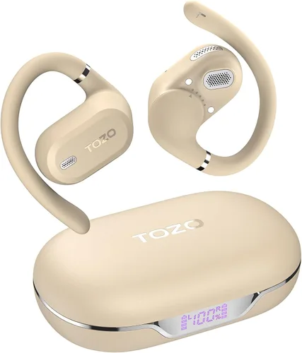 Vista 10 de TOZO Auriculares OpenWear Open Ear con traducción AI en tiempo real más de Negro mate