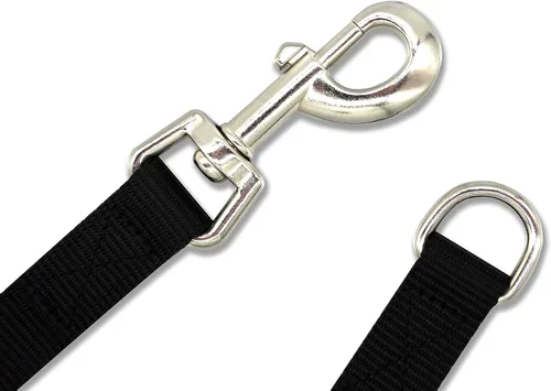 Vista 3 de Extensión antimasticable para correas retráctiles (paquete de 2); también se puede utilizar como un accesorio de correa doble para perro/divisor