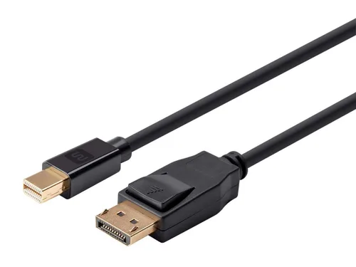 Vista 2 de Monoprice Cable Mini DisplayPort 1.2 a DisplayPort - 10 pies, compatible con 4K, compatible con video 3D - Serie Select