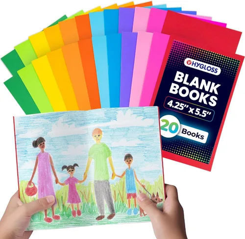 Vista 13 de Hygloss Products Inc., HYG77640. Mini libros luminosos, paquete de 10 unidades de colores varios Colores surtidos
