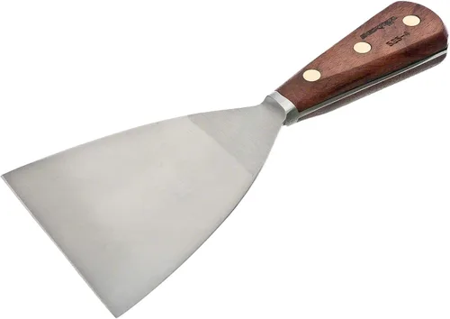 Vista 8 de Dexter-Russell Basics - Rascador rígido de 4 pulgadas, P94850, hoja de acero inoxidable resistente con mango ergonómico de polipropileno, longitud