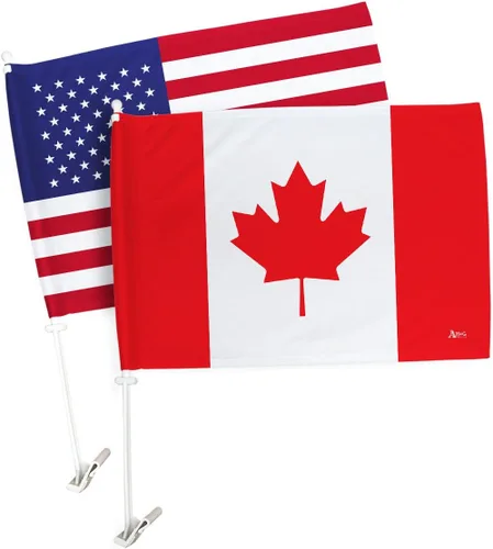 Vista 13 de Paquete de bandera de coche de la Copa del Mundo 2022 de Gales, bandera americana para carros, decoración de automóviles, pancarta pequeña