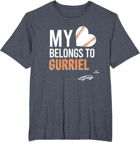 Vista 5 de My Heart Belongs To Yuli Gurriel Camiseta