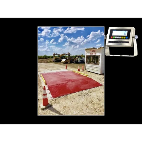 Vista 2 de SellEton SL-934 - Báscula industrial de carga para camiones de eje de 10 x 10 pies con capacidad de 60,000 libras, no NTEP