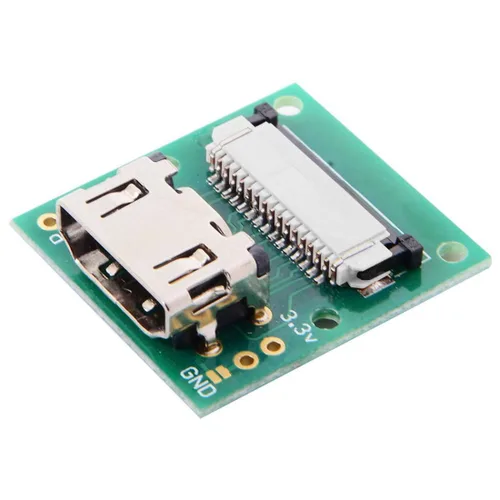 Vista 7 de chenyang Paquete de 2 adaptadores de expansión de módulo de cámara HDMI a CSI Raspberry PI con cable flexible de cinta plana de 2.0 in