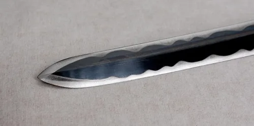 Vista 4 de Espada katana hecha a mano, Sekiro Shadows Die Twice Cosplay, espada samurai japonesa real (espada completa), Catanas Japonesas Reales