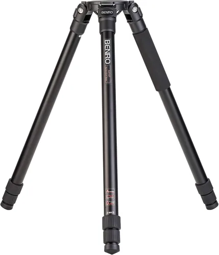 Vista 18 de Benro Aero 6 PRO - Trípode de viaje con monopie con cabezal de video fluido de base plana S6 PRO, 13.2 libras máximo, columna central de nivelación