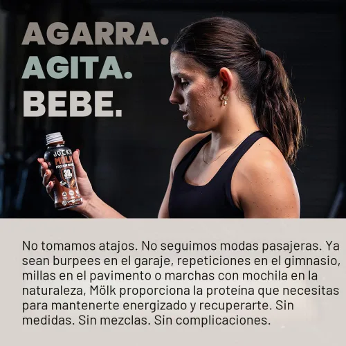 Vista 4 de Jocko Fuel - Batidos de alto contenido en proteínas, crema de plátano, 12