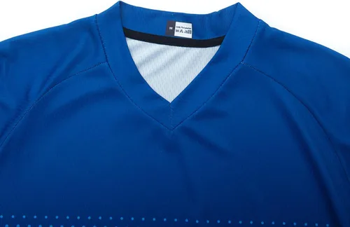 Vista 4 de Camiseta de bicicleta de montaña para hombre, manga larga, ropa todoterreno para descenso y motocross, camisetas transpirablesque absorben la humedad