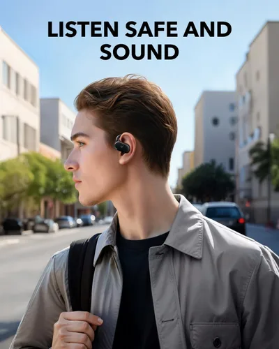 Vista 9 de Soundcore V20i - Auriculares de oído abierto y auriculares inalámbricos P42i con ANC adaptable