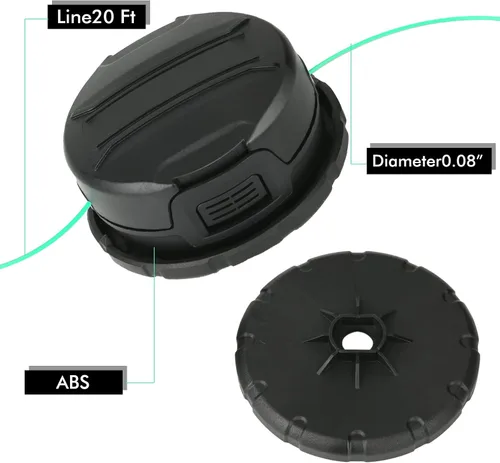 Vista 3 de DWO1DT995 - Cabezal de repuesto compatible con Dewalt DCST920 DCST922 DCST970 DCST990 DCST925 recortadora inalámbrica con línea preenrollada