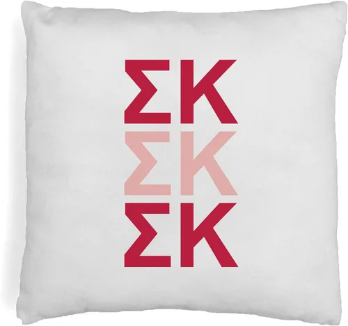 Vista 21 de sockprints Alpha Chi Omega - Funda de almohada con letras griegas de 18 x 18 pulgadas, fundas de almohada para hermandad de hermandad, almohada