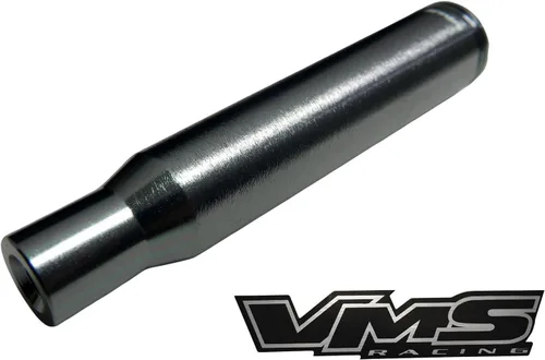 Vista 4 de VMS Racing Antena de bala de punta roja calibre 50, calibre 50, color rojo, compatible con Jeep Wrangler JK JKU JL Sahara Sport Rubicon Unlimited