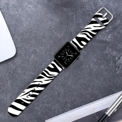 Vista 7 de Correas de silicona suave compatibles con Apple Watch de 38, 40, 41, 42, 44, 45, 46 y 49 mm, correas deportivas Ultra 2 para mujeres y hombres