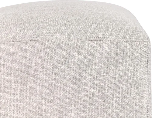 Vista 6 de DUHOME Silla de comedor tapizada con ruedas, sillas de comedor modernas de lino con ruedas para comedor, dormitorio, sala de lectura, sala de estar