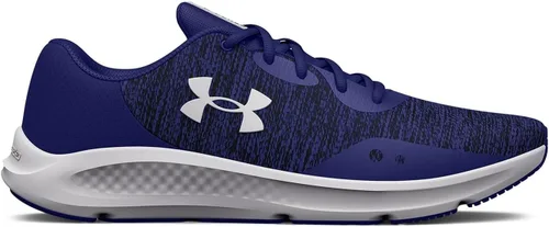 Vista 2 de Under Armour Tenis de correr Charged Pursuit 3 Twist para hombre, rojo y gris