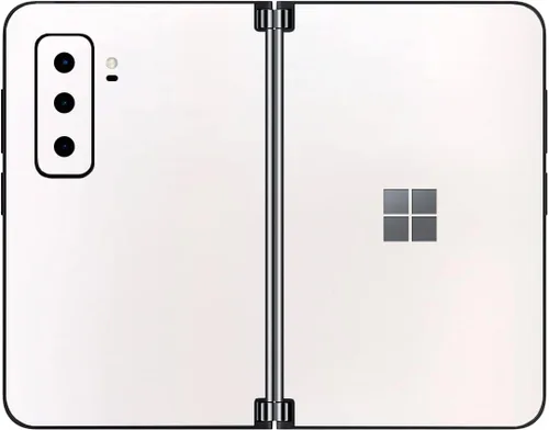 Vista 26 de SopiGuard Skin para Microsoft Surface Duo 2 2ª generación de borde a borde de paneles delanteros y traseros de vinilo (piedra de ladrillo)