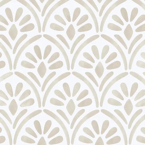 Vista 9 de Hopepak Papel pintado de despegar y pegar con rayas florales, papel pintado 17" x 78.7", papel de contacto con arco de flores verdes, papel pintado