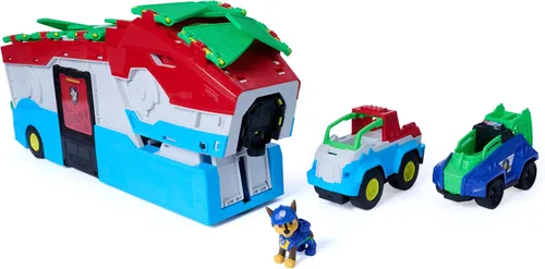 Vista 8 de PAW Patrol: The Dino Movie, Dino Mobile Headquarters, 2-in-1 Playset
