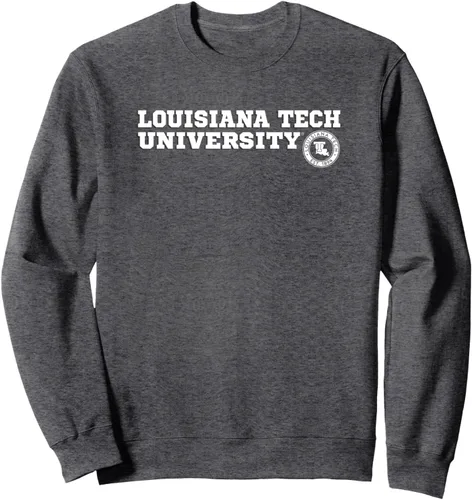 Vista 3 de Louisiana Tech Bulldogs Block Text Sweatshirt