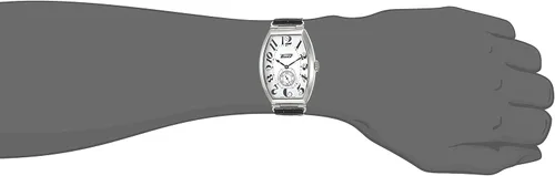 Vista 5 de Tissot Reloj mecánico de acero inoxidable Porto unisex para adultos modelo T1285051601200 color plateado Mecánico