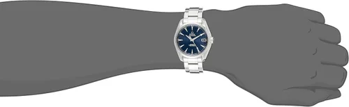 Vista 2 de Omega Reloj de plata automático automático con pantalla analógica 23110392103001 para hombre, Moderno
